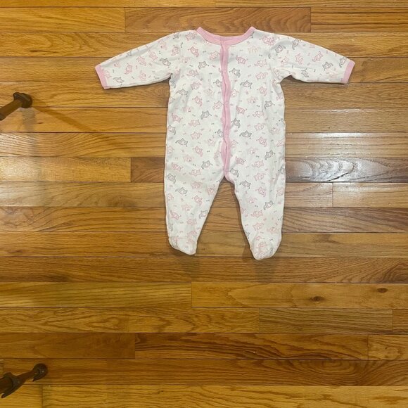 Girls 9 Month Footie Pajamas 6-Piece Lot - Picture 12 of 13